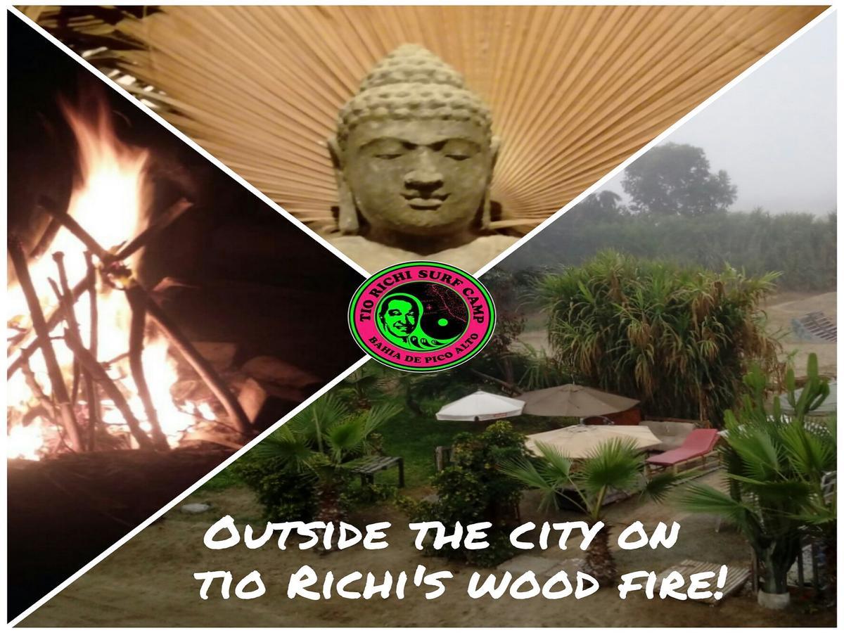 Tio Richi Surfcamp Hostel ปุนตาเอร์โมซา ภายนอก รูปภาพ