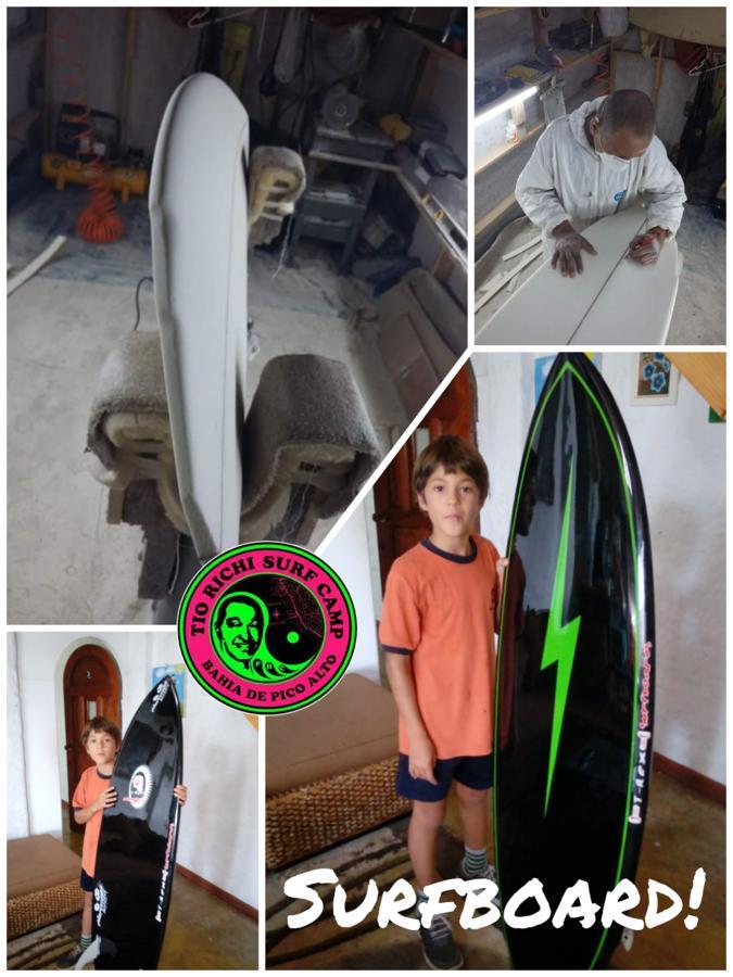 Tio Richi Surfcamp Hostel ปุนตาเอร์โมซา ภายนอก รูปภาพ
